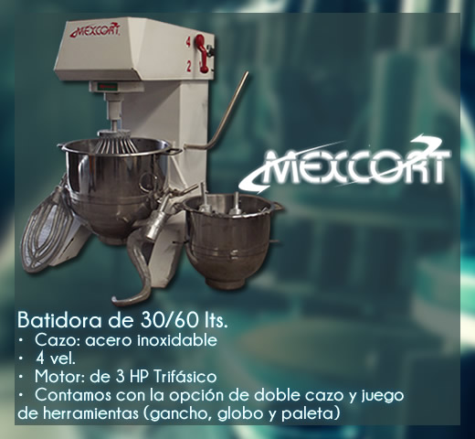 Batidora 30/60 lts